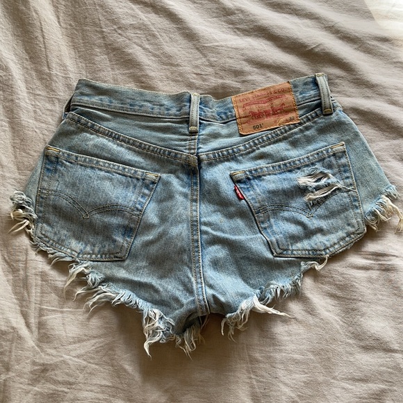 COPY - Runwaydreamz Levi 501 shorts - Picture 2 of 3